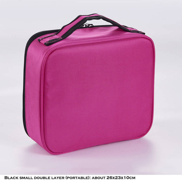 New High Quality Professional Empty Makeup Organizer Cosmetic Case Travel Large Capacity Storage Bag Suitcases  FC0194