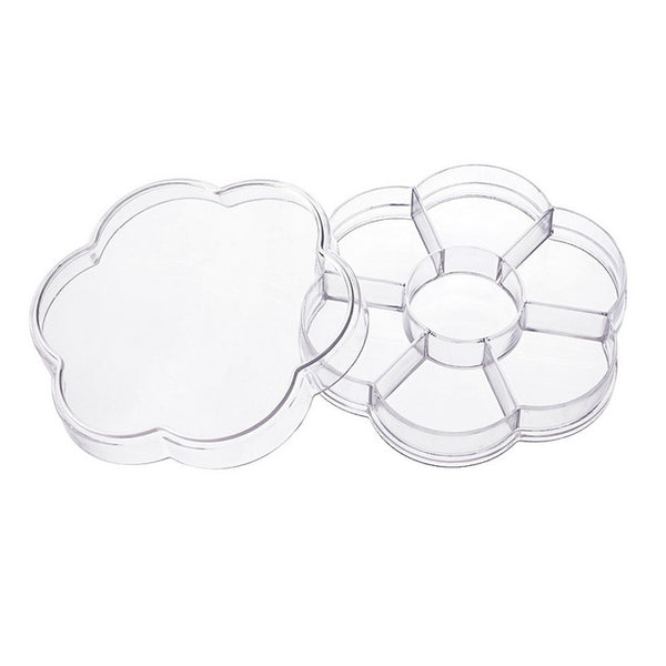 Multiple Grid Acrylic transparent Makeup Organizer Storage Box Drill polish lipstick Nail organizer Cosmetic Jewelry Box Holder