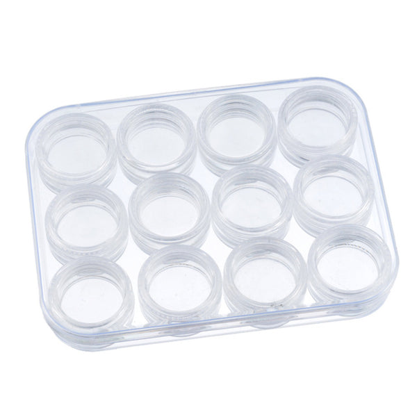 Multiple Grid Acrylic transparent Makeup Organizer Storage Box Drill polish lipstick Nail organizer Cosmetic Jewelry Box Holder