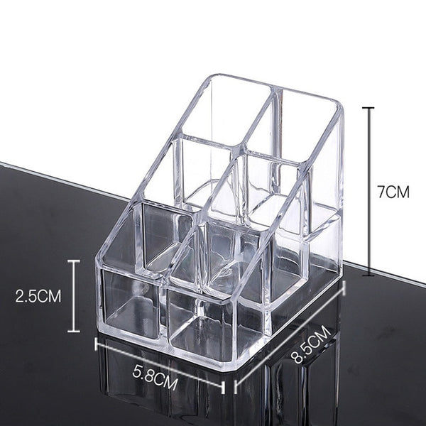 Msjo Makeup Organizer Cotton Pads Acrylic Round Container Cotton Swab Make  Up Organizer Plastic Cotton Pads Storage Boxes Bins
