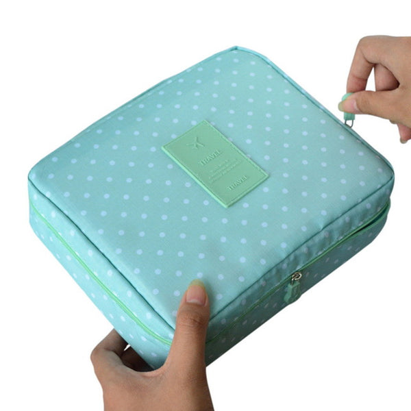 WBBOOMING Hot-Sale Cosmetic Storage Bag Travel Bag Makeup Organizer Skincare Storage Zipper Bag 100% Good Rating 14 Colors
