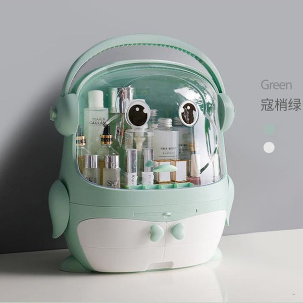 USB Rechargeable Makeup Organizer case Cosmetic Storage Box  Jewelry Container Dust proof - 15114