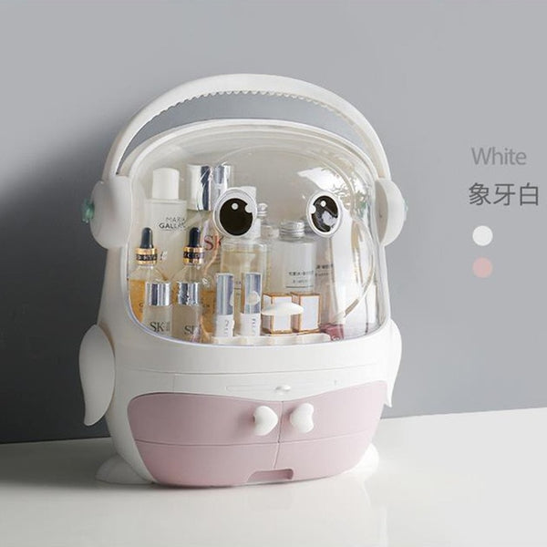 USB Rechargeable Makeup Organizer case Cosmetic Storage Box  Jewelry Container Dust proof - 15114