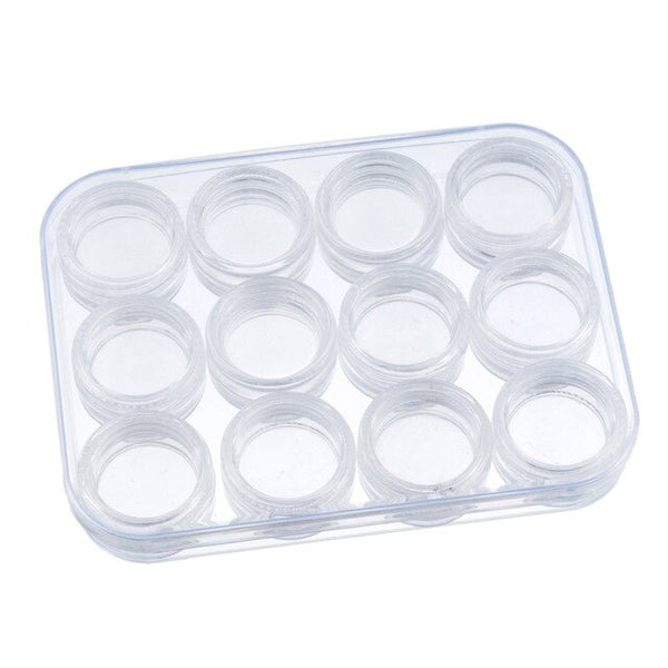 Transparent 24 Grids Acrylic Makeup Organizer Lipstick Holder Display Rack Case Cosmetic Nail Polish Make Up Organiser Tool