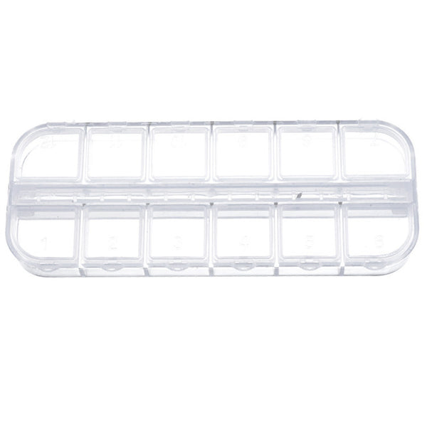 Transparent 24 Grids Acrylic Makeup Organizer Lipstick Holder Display Rack Case Cosmetic Nail Polish Make Up Organiser Tool