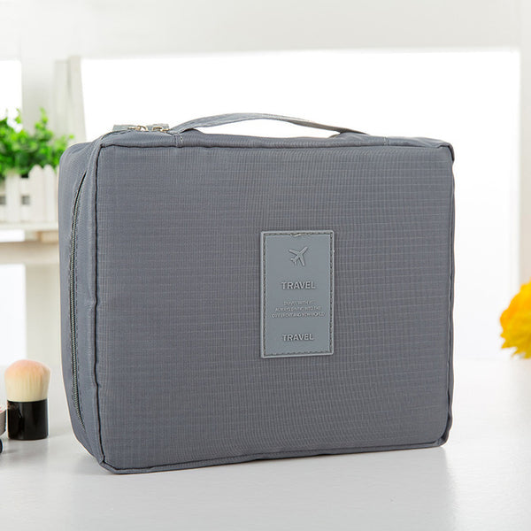 fashion Travel Nylon beauty makeup bags water-proof cosmetics bags bathroom organizer of Women portable bath hook washing up bag