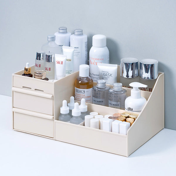 Makeup Organizer for Cosmetic Cosmetic Storage Box Organizer Desktop Jewelry Nail Polish Makeup Drawer Container Large Capacity