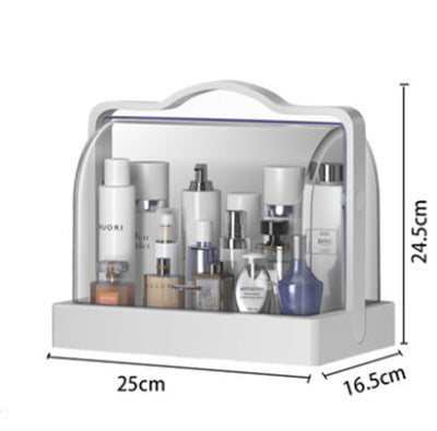 Home Fashion Waterproof Drawer Makeup Storage Box  Brush Lipstick Holder Desktop Acrylic Jewelry Cosmetic Skin Care Organizer