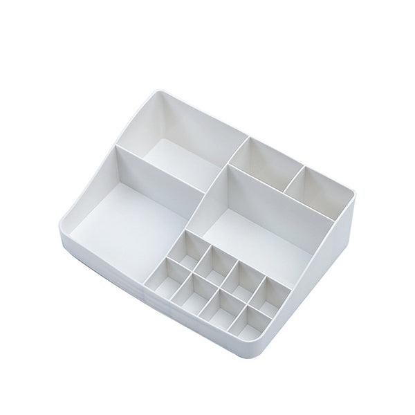 Plastic Cosmetic Organizer Makeup Organizer Makeup Storage Box Container Nail Casket Holder Desk Sundry Storage Case Makeup Box