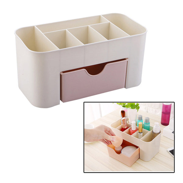 Makeup Organizer for Cosmetic Cosmetic Storage Box Organizer Desktop Jewelry Nail Polish Makeup Drawer Container Large Capacity