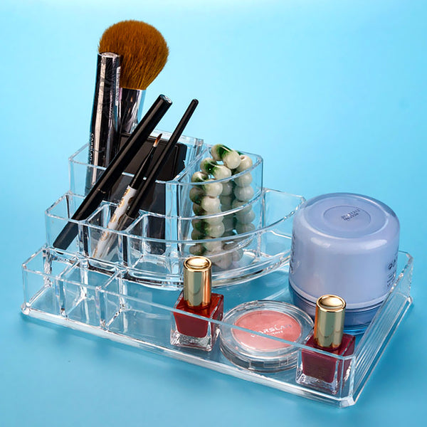 Makeup Organizer for Cosmetic Cosmetic Storage Box Organizer Desktop Jewelry Nail Polish Makeup Drawer Container Large Capacity